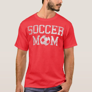 Camiseta Futebol Mama Vintage Retro Vintage Mãe