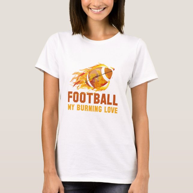 Camiseta Futebol Meu Amor Queimado (Frente)