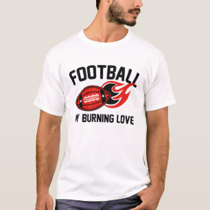 Camiseta Futebol Meu Amor Queimado