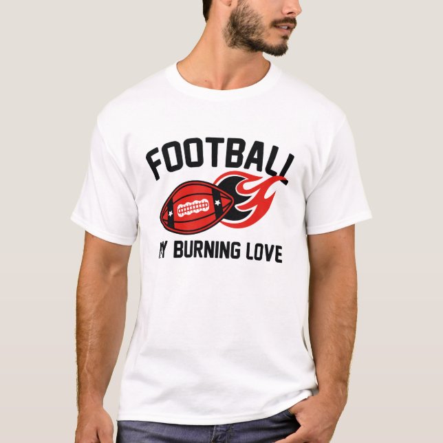 Camiseta Futebol Meu Amor Queimado (Frente)