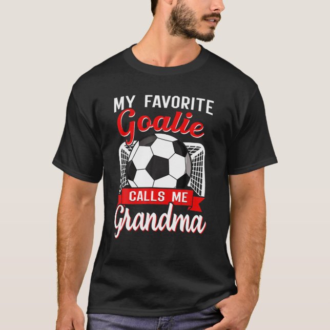 Camiseta Futebol Meu Goalie Favorito Me Chama De Futebol Da (Frente)