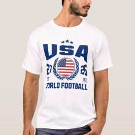 Camiseta Futebol Mundial EUA 2026