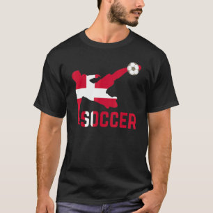 Camiseta Futebol nacional da Dinamarca futebol Pegado de ba