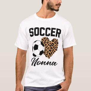 Camiseta Futebol Nonna Leopard Heart Nonna