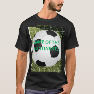CAMISETA FUTEBOL O JOGO DOS CONTINENTES