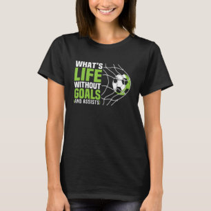 Camiseta Futebol O que é a vida sem gols