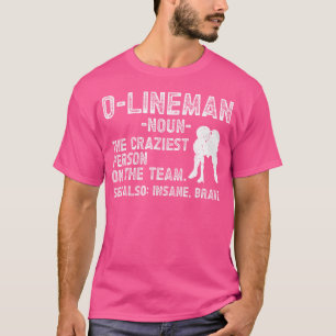 Camiseta Futebol Ofensivo De Definição De O-Lineman