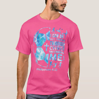 Camiseta Futebol Para Rapazes, Cristo Cristão Tie Dye