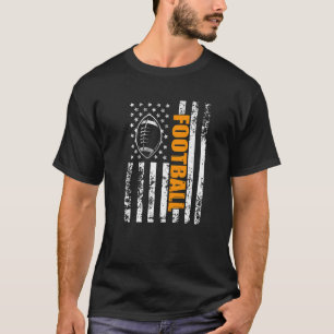 Camiseta Futebol Patriótico de Bandeira Americano
