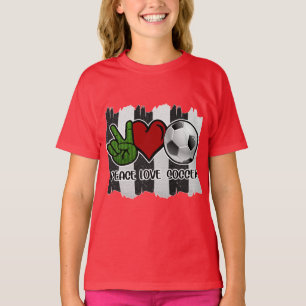 Camiseta Futebol Peace and Love
