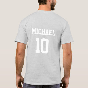 Camiseta Futebol Personalizado Nome E Número