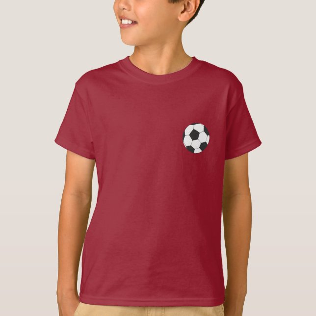 Camiseta Futebol Personalizado Nome E Número (Frente)