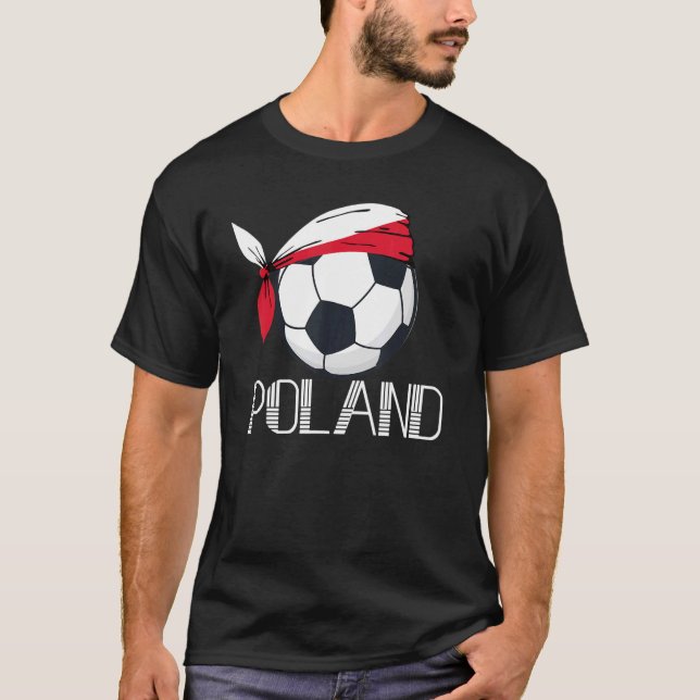 Camiseta Futebol Polonês Polônia (Frente)