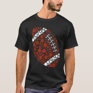 Camiseta Futebol ponto para os esportes legal do Dia Intern