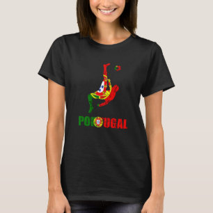 Camiseta Futebol Portugal Jogador de Futebol Português