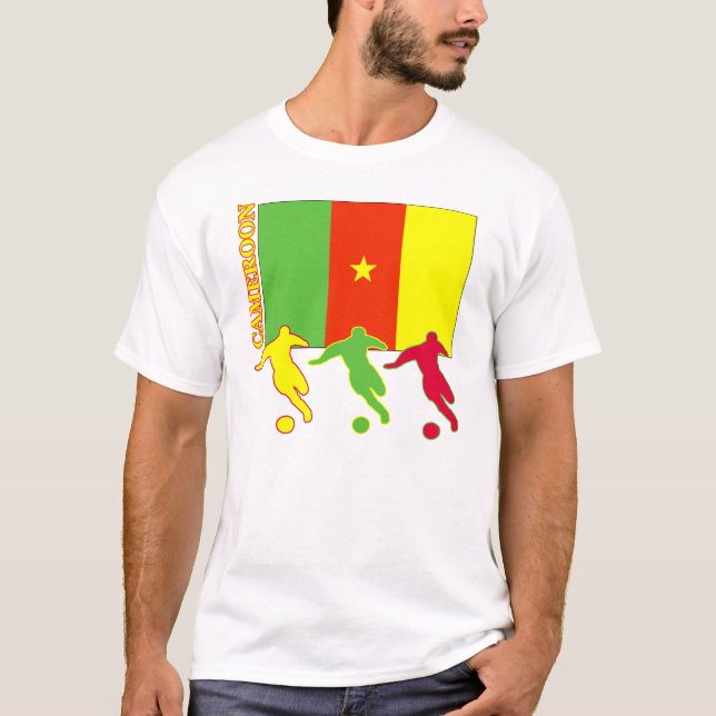 Camiseta Futebol República dos Camarões (Frente)