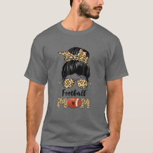 Camiseta Futebol Sangrento A Mãe A Vida Com Leopardo E Mens