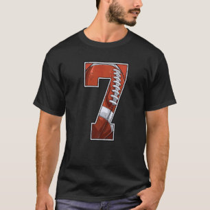 Camiseta Futebol Sétimo 7 de Aniversário 7 Sete Anos