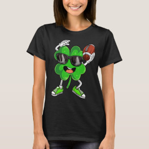 Camiseta Futebol Shamrock Lucky Clover Rua irlandesa Patric