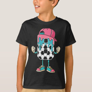 Camiseta Futebol Sorvete de 8 Anos de Idade Drip Juventude