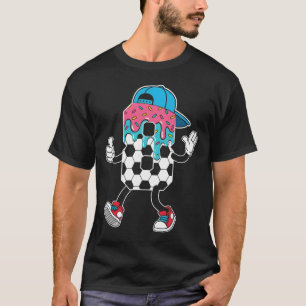 Camiseta Futebol Sorvete de 8 Anos de Idade Gotejamento Juv