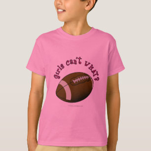 Camiseta Futebol - Texto Rosa