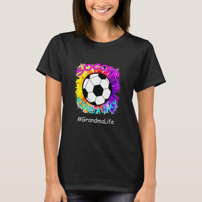 Camiseta Futebol tipo dia vovó Dia de as mães futebol (Frente)