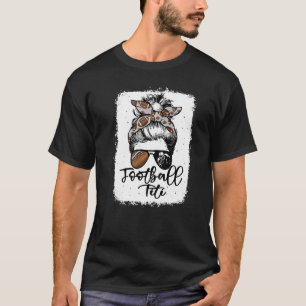 Camiseta Futebol Titi Vintage Leopardo Coque Desgrenhado De