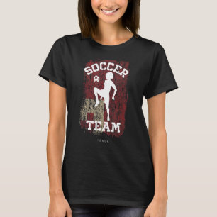 Camiseta Futebol Tonga Bandeira Futebol feminino Meninas 1