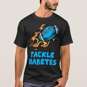 Camiseta Futebol trava diabetes conscientizando mês diabéti