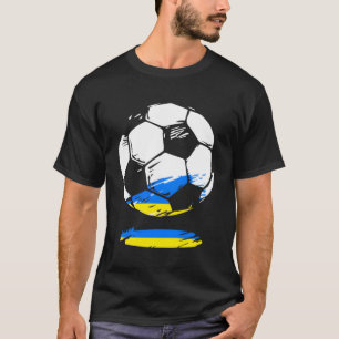 Camiseta Futebol ucraniano do time de futebol