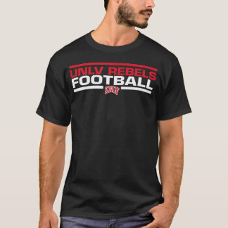 Camiseta Futebol Unlv Rebels Tackle Preto Oficialmente