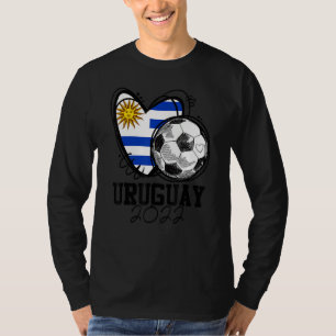 Camiseta Futebol Uruguaio Bandeira Uruguaia Amor Orgulho Pa
