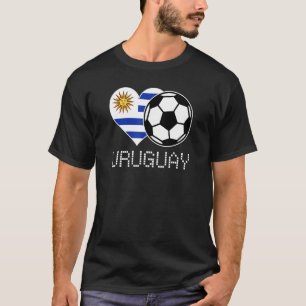 Camiseta Futebol uruguaio bandeira uruguaia Orgulho do país