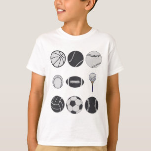 Camiseta Futebol Venda Futebol Volei Sketebol Críquete Ll
