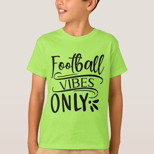 Camiseta Futebol Vibes Only (Frente)