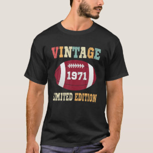 Camiseta Futebol Vintage, 1971 Limited Ed