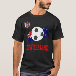 Camiseta Futebol Zealander da Nova Zelândia