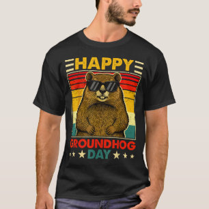 Camiseta Fútil Roedor Fofo Amantes de Animais Feliz Dia da