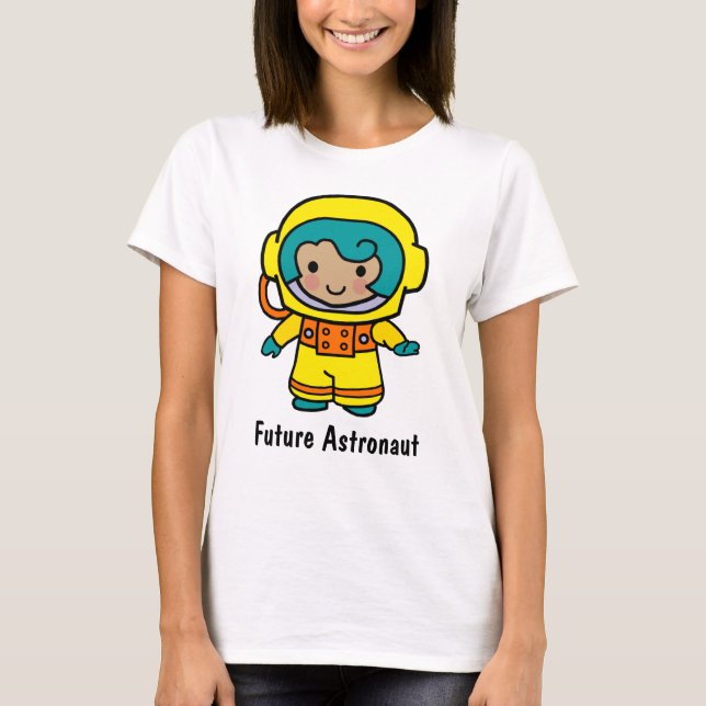 Camiseta Futura Astronauta no Spacesuit (Frente)