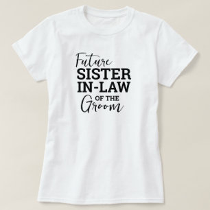 Camiseta Futura Cunhada do Noivo Casamento WV