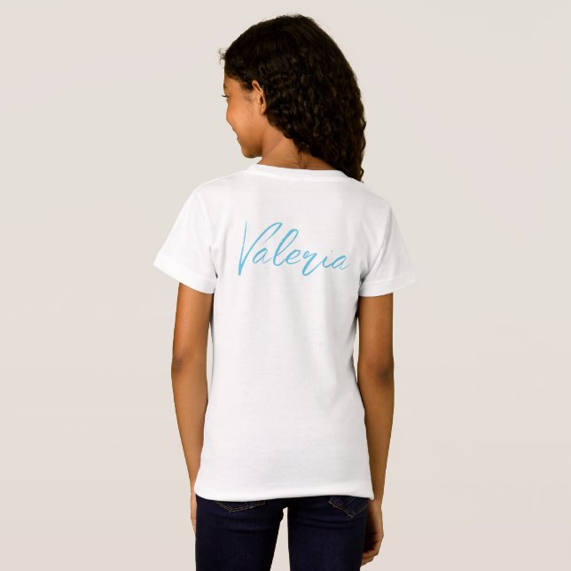 Camiseta Futura Estrela da Dança  (Parte Traseira Completa)