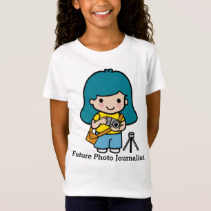 Camiseta Futura Fotógrafo/Jornalista Fotográfico