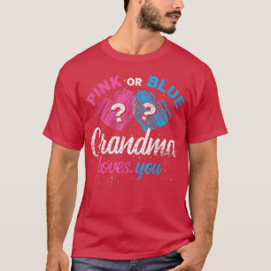Camiseta Futura Gravidez Chá de fraldas Vovó Nana Gênero R