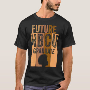 Camiseta Futura Hbcu Formando História Negra Menina de Facu