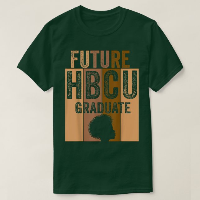 Camiseta Futura HBCU - História do Formando - Negra - Menin (Frente do Design)