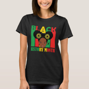 Camiseta Futura história negra faz pele escura garotas negr