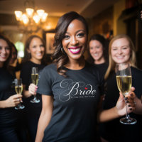 Futura Sra Noiva Preta Letra Personalizada Casamen