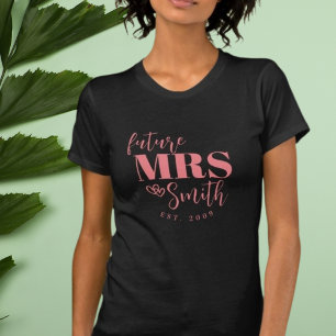 Camiseta Futura Sra. Personalizada Noiva a Ser Personalizad