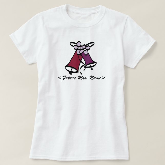 Camiseta Futura Sra. Wedding Bells (Frente do Design)